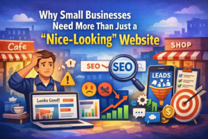 Why Small Businesses Need More Than Just a “Nice-Looking” Website